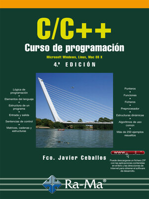 cover image of C/C++. Curso de programación (4ª edición)